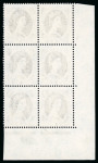Stamp of Great Britain » Queen Elizabeth II 1858 1/- Bistre brown Double impression corner marginal
