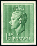 Stamp of Great Britain » King Edward VIII 1936 (23rd Sept.) 1 1/2d. Edward VIII coronation essay