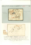 Stamp of Ireland » Pre-Stamp Postal History 1763-1950 Attractive mixed
