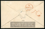 Stamp of Great Britain » 1840 Mulreadys & Caricatures 1840 (May 11th) 1d Black Mulready envelope (A189) sent
