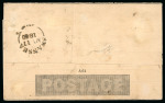 Stamp of Great Britain » 1840 Mulreadys & Caricatures 1840 (May 16th) 1d Black Mulready letter sheet (A64)