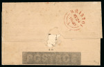 Stamp of Great Britain » 1840 Mulreadys & Caricatures 1840 (May 24th) 1d Black Mulready letter sheet (A15)
