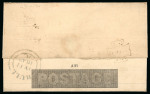 Stamp of Great Britain » 1840 Mulreadys & Caricatures 1843 (July 10th) 1d Black Mulready letter sheet (A27)