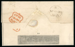 Stamp of Great Britain » 1840 Mulreadys & Caricatures 1843 (Sept 20th) 1d Black Mulready letter sheet (A8)