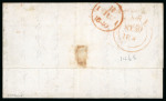 Stamp of Great Britain » 1840 1d Black and 2d Blue "May Dates" 1840 (May 30th) wrapper sent from Ware franked with