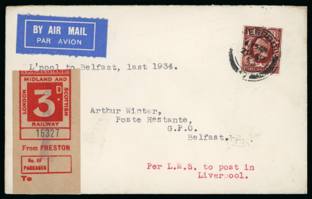 Stamp of Ireland » Airmails 1924-34 Attractive array of various subjects including