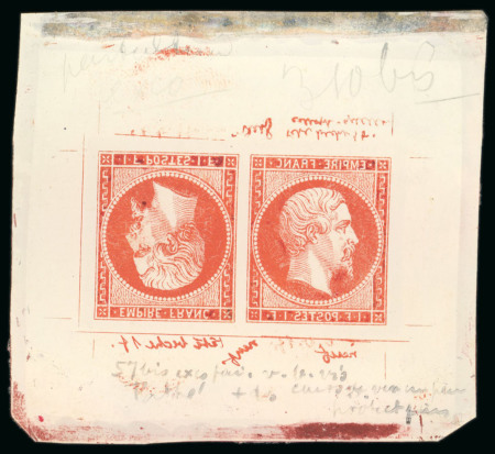 Stamp of France France - Second Empire Issue 1fr, Pathé celluloid
