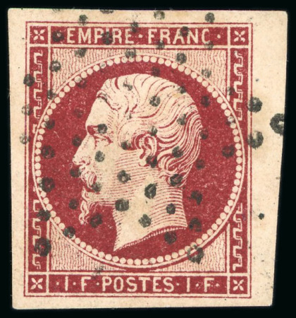 Stamp of France France - Second Empire Issue 1 fr, a definitive reproduction