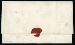 Stamp of Bahamas 1877 (Sep 18) Entire sent registered to London with 1863-77 perf.12 1/2 4d bright rose and 6d lilac pair