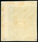 Stamp of Barbados 1855-58 White paper (1d) pale blue mint pair and deep blue mint block of four