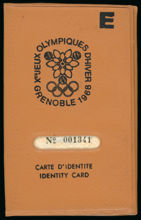 Stamp of Olympics » 1968 Grenoble 1968 Grenoble, group of four items