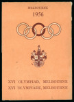 Stamp of Olympics » 1956 Melbourne 1956 Melbourne identity card for a journalist, fine.