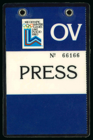 Stamp of Olympics » 1980 Lake Placid 1980 Lake Placid group of ID cards and passes