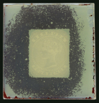 Stamp of Bermuda Bermuda - 1883 4d, negative cliché on glass, brown