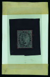 Stamp of British Honduras British Honduras - 1885 6d, the unique master negative