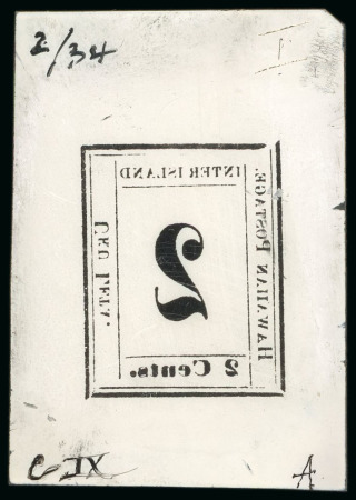 Stamp of United States » U.S. Possessions » Hawaii US Possessions, Hawaii - 1863 2c Inter-Island, type