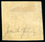 Stamp of German States » Saxony German States, Saxony - 1850 3pf red, a final uncancelled