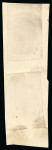 Stamp of Spain Spain - 1865 1r Queen Isabella II, two remarkable essays