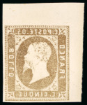 Stamp of Italian States » Sardinia Italian States, Sardinia - 1851 5c, exposure trial