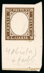 Stamp of Italian States » Sardinia Italian States, Sardinia - 1855-61 5c and 20c, exposure