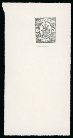 Stamp of German States » Oldenburg German States, Oldenburg - 1859 (or 1861) 2g, untrimmed