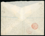 Stamp of British Levant  1891-1901, group of 8 covers with mostly Jubilee frankings