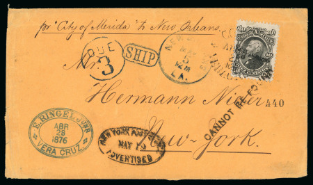 Stamp of Large Lots and Collections 1876-1940 Group of 11 covers incl. two parcel cards