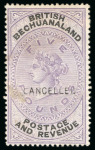 Stamp of Bechuanaland » Collections 1885-1961, Mint & used collections on album pages and stockcards