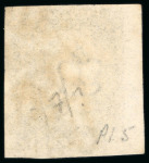 Stamp of Great Britain » 1840 1d Black and 1d Red plates 1a to 11 1840 1d grey-black (worn plate) pl.5 MA with matching 1d red