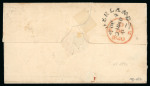 Stamp of Great Britain » 1840 1d Black and 1d Red plates 1a to 11 1840 (Oct 4) Wrapper from Sunderland (Durham) to London