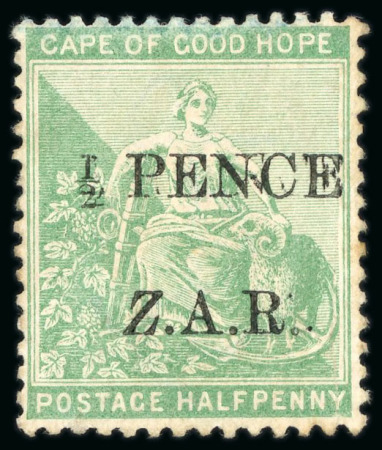 Stamp of South Africa » Vrybrug 1899 group incl. 1/2d with italic "Z" unused