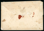 Stamp of Chile » Postal History 1800ca Cover sent to Córdoba from Santiago, addressed to José Manuel Robles