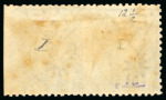 Stamp of Egypt » 1866 First Issue » Issued Stamps 5pa Greenish grey, perforation 12½, unused single