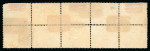 Stamp of Egypt » 1867-69 Penasson » Issued Stamps 20pa Deep green, mint horizontal block of ten from