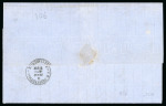 Stamp of Egypt » 1867-69 Penasson » Issued Stamps 20pa Deep blue-green, two horizontal pair, from stone
