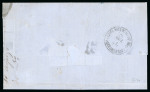 Stamp of Egypt » 1867-69 Penasson » Issued Stamps 20pa Deep blue-green, two singles and 1pi rose-red,