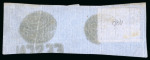 Stamp of Egypt » 1867-69 Penasson » Issued Stamps 1pi rose-red, single, tied on fragment by oval negative