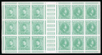 Stamp of Egypt » 1922-1936 King Fouad I Definitives » Essays 1922 Essays of Harrison & Sons: 15m Light green, small