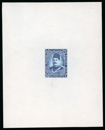 Stamp of Egypt » 1922-1936 King Fouad I Definitives » Essays 1922 Essays of Harrison & Sons: An essay of the £E1