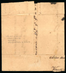 Stamp of Brazil 1841 (June 10). Registered entire letter from Areias