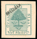 Stamp of South Africa » Orange Free State 1868-1900 V.R.I. overprints, selection of 26 handstamped