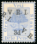 Stamp of South Africa » Orange Free State 1868-1905, accumulation on stockpages and cards, with mint, used, multiples incl. control blocks, varieties, telegraphs, etc.