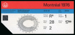 Stamp of Olympics » 1976 Montreal 1976 Montreal, group of 15 used tickets and 1 unused, incl. Closing Ceremony