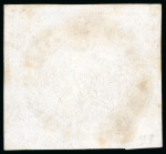 Stamp of Brazil » 1843 Bull's Eyes 1843, 30r black, worn impression, "Correio D' Mogy Mirim" rimless circle 