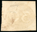 Stamp of Brazil » 1843 Bull's Eyes 1843, 30r black, early impression, black "OLIVEIRA/Va" double oval