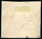 Stamp of Brazil » 1843 Bull's Eyes 1843, 30r black, worn impression, "MINAS NOVAS" straight-line 