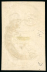 Stamp of Brazil » 1843 Bull's Eyes 1843, 30r black, worn impression, a well margined vertical