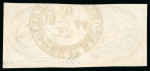 Stamp of Brazil » 1843 Bull's Eyes Rio de Janeiro (RJ) 1843, 30r black, worn impression, horizontal pair