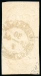 Stamp of Brazil » 1843 Bull's Eyes 1843, 60r black, early impression, vertical pair used