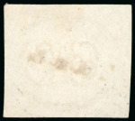 Stamp of Brazil » 1843 Bull's Eyes 1843, 60r black, worn impression, "PRINCIPE" straight-line hs
